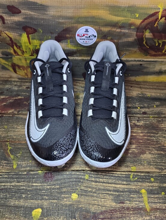 ⚾️ New - Nike Alpha Huarache Elite 4 Baseball Cleats Black DJ6521-011 - Men 8.5 main image 6